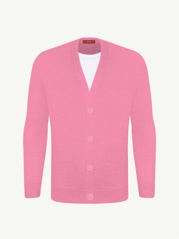 Кардиган с пуговицами из экохлопка