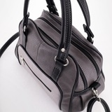 Сумка Саломея 950 мульти итальянский серо-черный