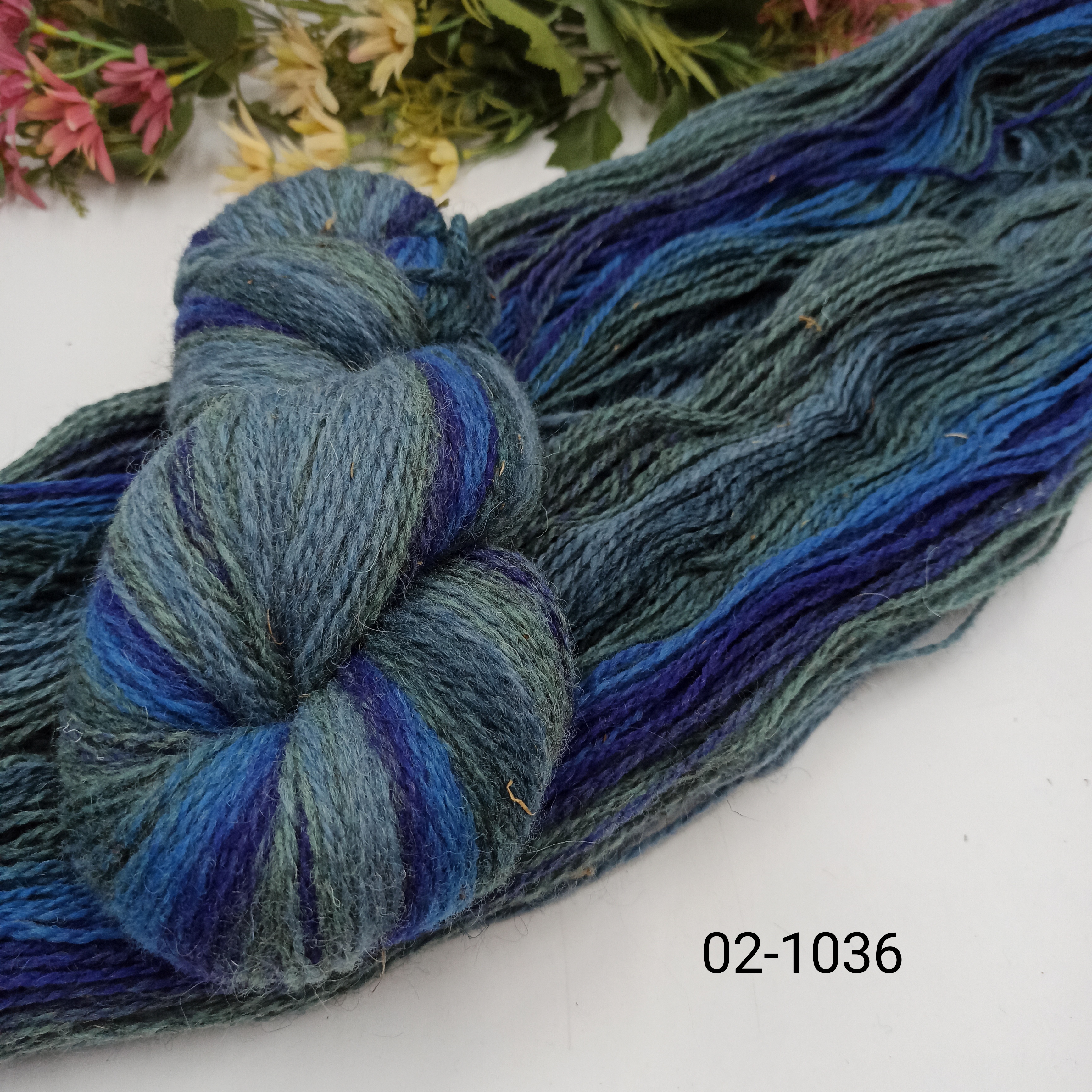 Дундага 6/2 шерсть секционного окрашивания 02-1036