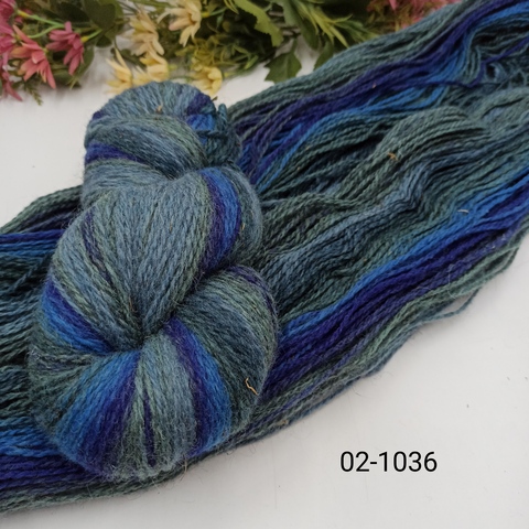 Дундага 6/2 шерсть секционного окрашивания 02-1036