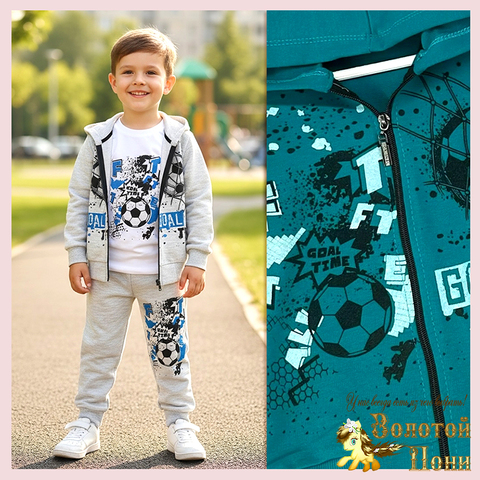 Костюм 3ка детский (74-98) 260113-Q4059