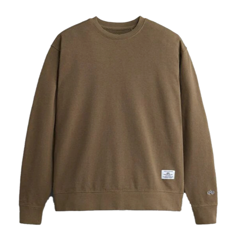 Свитшот Alpha Industries Essential Crewneck Coyote Brown (Коричневый)