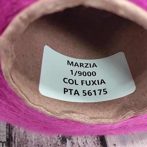 Кидмохер на полиамиде PURA LANA ITALIA / MARZIA 900 фуксия