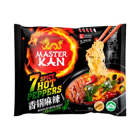 Лапша Мастер кан 7 spice hot peppers 107г