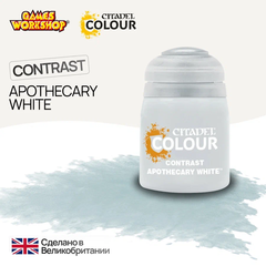 Краска акриловая Citadel Contrast: Apothecary White (18Ml)