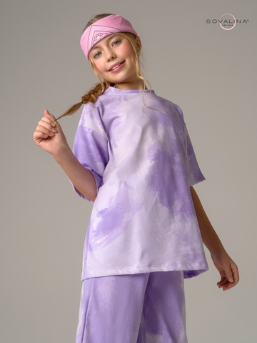 Костюм Лето MAX тайдай лаванда