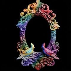 Силиконовый молд Рамка № 1077