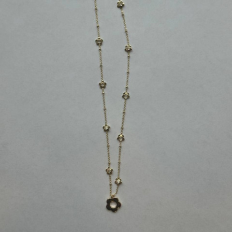 Подвеска Gold Flower NEW (серебро