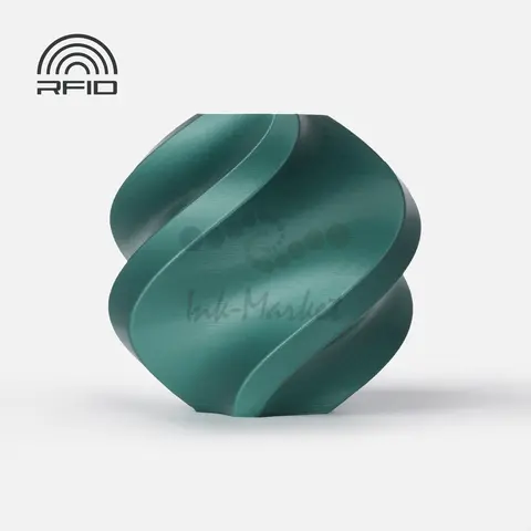 Пластик для 3D-печати Bambu Lab PLA Metal, 1.75 мм, 1 кг, зелёный металлик (Oxide Green Metallic), на катушке, A02-G2-1.75-1000-SPL