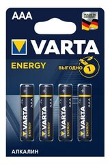 Элемент питания VARTA 4103.213.414 ENERGY LR03 BP4