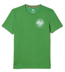 Футболка теннисная Lacoste Sport Roland Garros Edition Logo T-Shirt - green