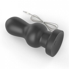 Большая анальная вибровтулка Rammer с пультом ДУ (18*7)