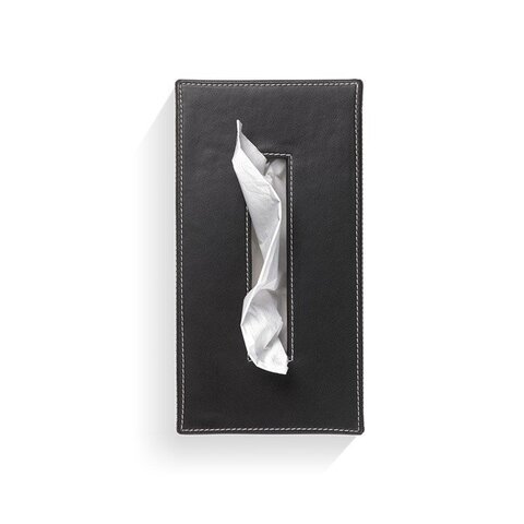 Decor Walther 0839960 Decor Walther Brownie KB40 Диспенсер для салфеток 24x12x8см, цвет: черная кожа
