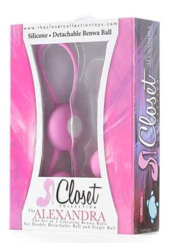 Комплект вагинальных шариков THE ALEXANDRA BEN WA BALLS - Closet Collection 390006