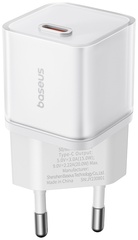 Зарядное устройство Baseus GaN5S 1C 20W USB Type-C белый