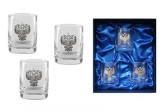 Подарочный набор стаканов для виски «Российский стандарт», фото 1