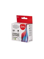 Струйный картридж Sakura 3YM61AE (№305 Black) для HP DeskJet 2710, 2120, 2721, 2722, 2723, 2724; DeskJet Plus 4110, 4120, 4122, 4130; ENVY 6010, 6020, 6022, 6030, 6032, 6034; ENVY Pro 6420, 6422, 6430, 6432, пигментный тип чернил, черный, 10,6 мл., 2