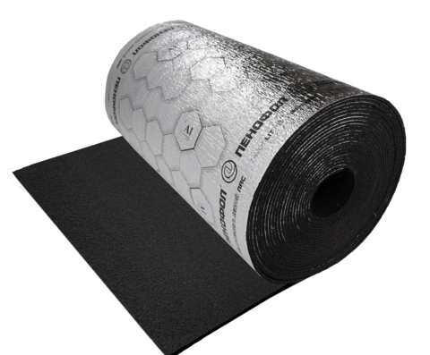 Купить Пенофол Black Тип С, толщ. 10мм шир.600 недорого со склада в Хабаровске, Якутске, Владивостоке, Южно-Сахалинске, Благовещенске