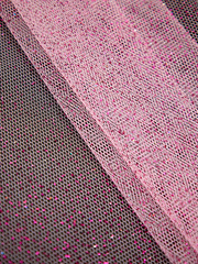 Фатин металлик "Бриллиант", 29 гр/м.п., 150 см, розовый