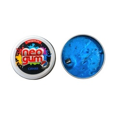 Жвачка для рук Neogum (Неогам)"Магнитная сила", синий