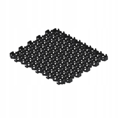 Решетка газонная Standartpark Hexarm пластиковая, черная (580х494х30 мм)