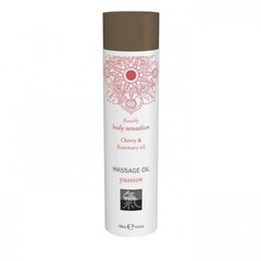 Массажное масло passion - Вишня и масло розмарина от Shiatsu 100 мл.