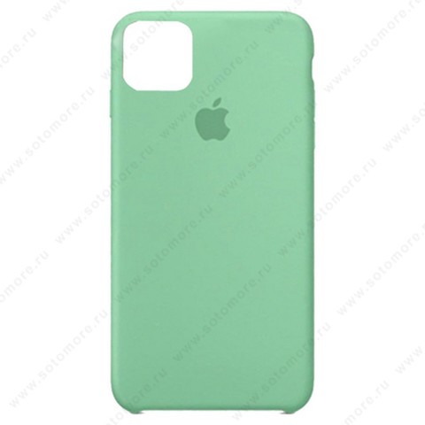 Накладка Silicone Case для Apple iPhone 11 Pro Max тифани