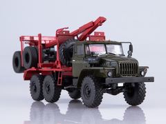 Ural-43204-10 timber truck with trailer AutoHistory 1:43