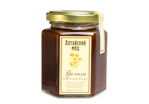 Мед алтайский Гречиха, 250г