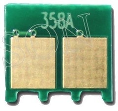 Чип CF364A для желтого фотобарабана Color LaserJet Enterprise flow M880, M855