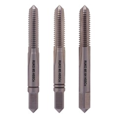 Метчик М 5,0х0,8 (Комплект 3шт) DIN352 HSSE 6h 50мм a=4,9 Ruko 230050E