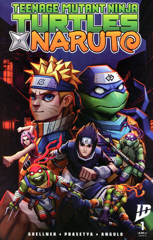 Teenage Mutant Ninja Turtles X Naruto #1 (Cover D)