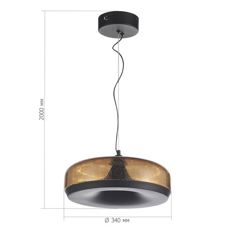 Светильник подвесной ST Luce Ripple SL6014.603.01