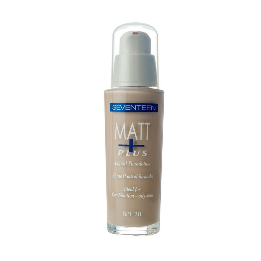 Тональный крем длительного действия Matt Plus Liquid Make-Up SPF 20