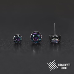 Flat Cubic Zirconia Mystic Topaz Б/Р