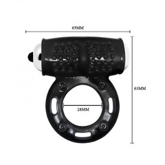 Эрекционное кольцо с вибрацией Power ring Baile