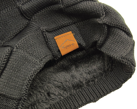 Картинка шапка-бини Skully Wear ZZM-998 13(black) - 3
