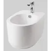 ArtCeram GIB001 01 00bi*1 /Hidra Gio Evolution Биде подвесное 37х55 см, с креплением, с 1 отв под смеситель, цвет белый
