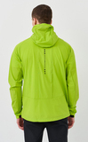 Элитная беговая ветрозащитная куртка с капюшоном Nordski Pro Energy 2.0 Lime Green мужская