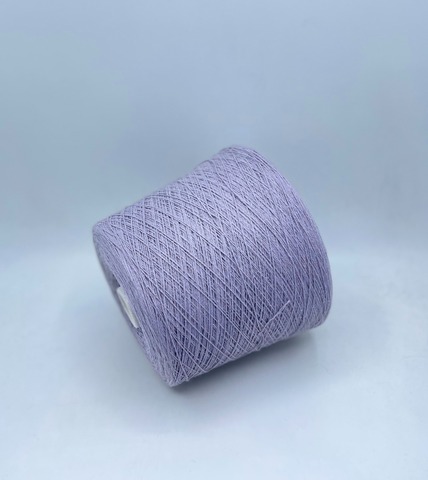 Luxury Selection by Ri.Go(пр.Италия), art-Cotone Seta ,2/15 750м/100гр, 50%Шелк 50%Хлопок , цвет-Приглушенно-сиреневый ,арт.29238