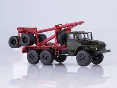 Ural-43204-10 timber truck with trailer AutoHistory 1:43