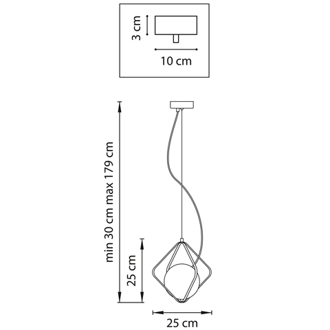 Подвесной светильник Globo Lightstar 803317