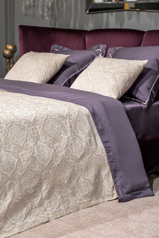 Покрывало 180x230 Garda Decor Тиара бежевое