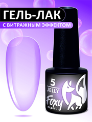 Гель-лак витражный (Gel polish JELLY) #05, 5 ml