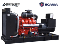 Дизельный генератор Азимут АД-500С-Т400-1РМ22 Sсania