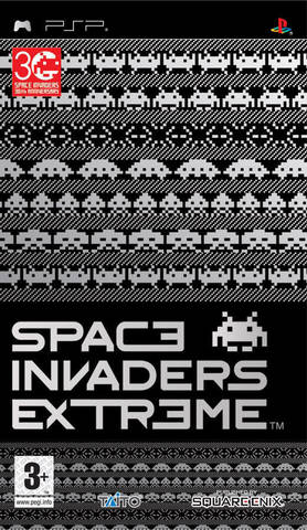 Space Invaders Extreme (PSP, английская версия, б/у)