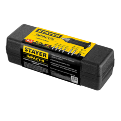 STAYER Master 8, 8 предм., ударно-поворотная отвертка (2566-H4)