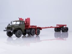 Ural-43204-10 timber truck with trailer AutoHistory 1:43