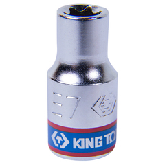 KING TONY (337507M) Головка торцевая TORX Е-стандарт 3/8", E7