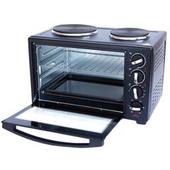 Духовка электрическая, Econ, ECO-GP3222MO, 32 л, 1600 Вт, чер, 13799
